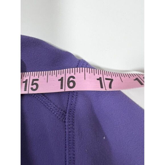 Reebok Lightweight Workout Windbreaker Jacket. Purple. Size XL - Picture 11 of 12